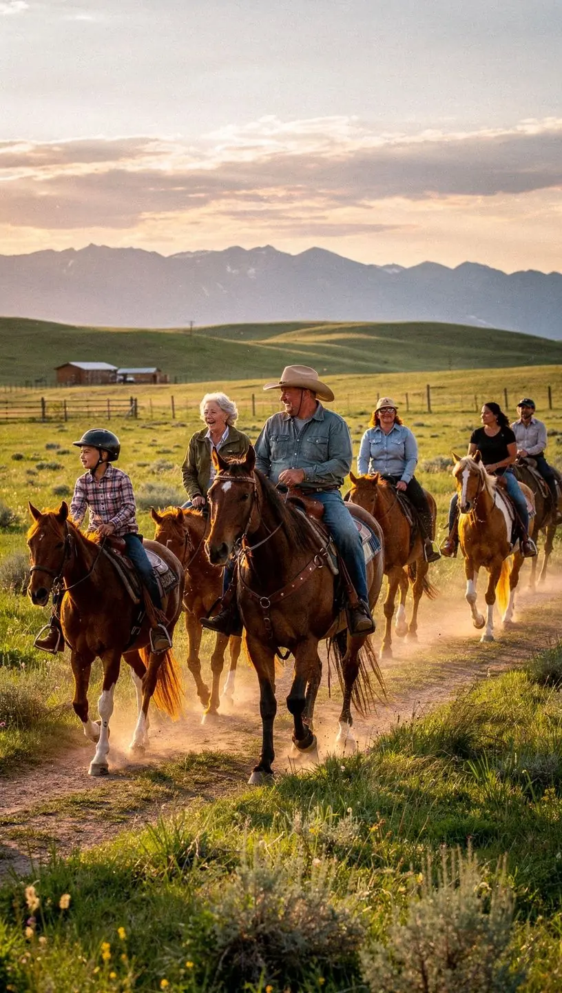 Ekspert podróży omawiający szczegóły dotyczące wyprawy z klientami.