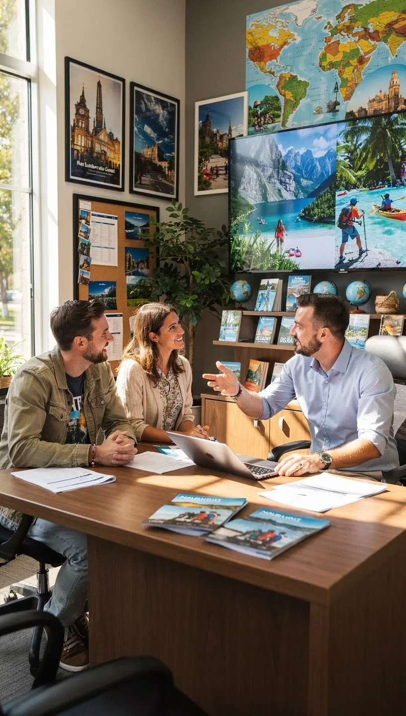 Młodzi ludzie uczestniczący w ekscytującym spływie kajakowym na rzece.